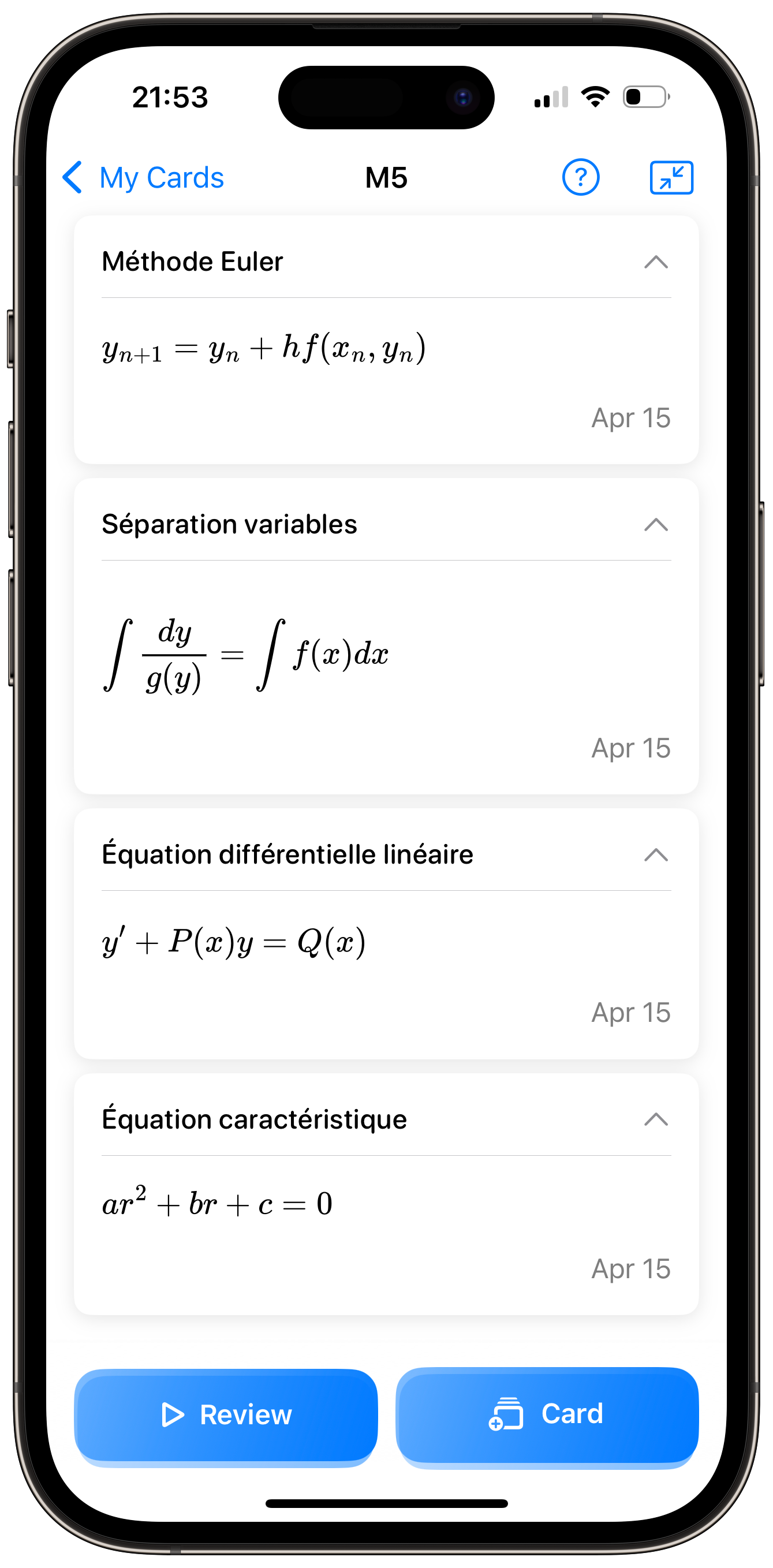 EngiCards Screenshot 2
